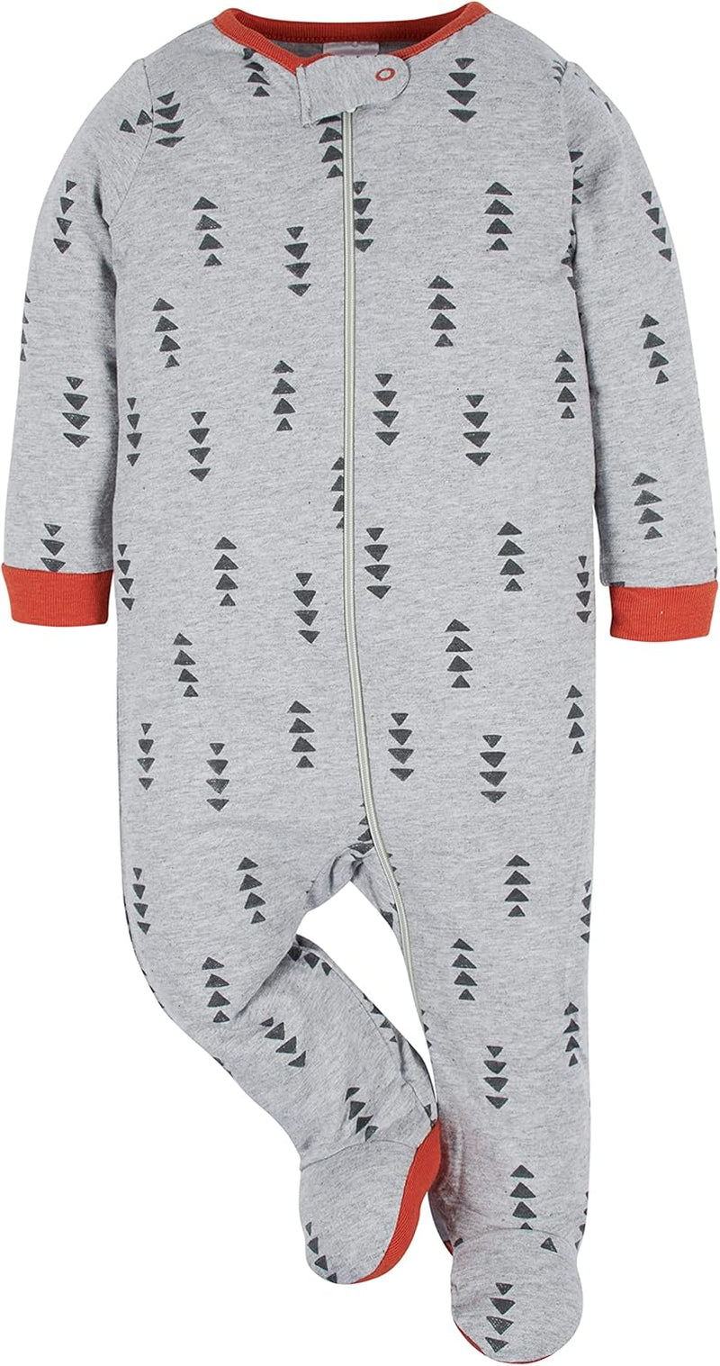 Baby Boys' 4-Pack Sleep 'N Play Footies