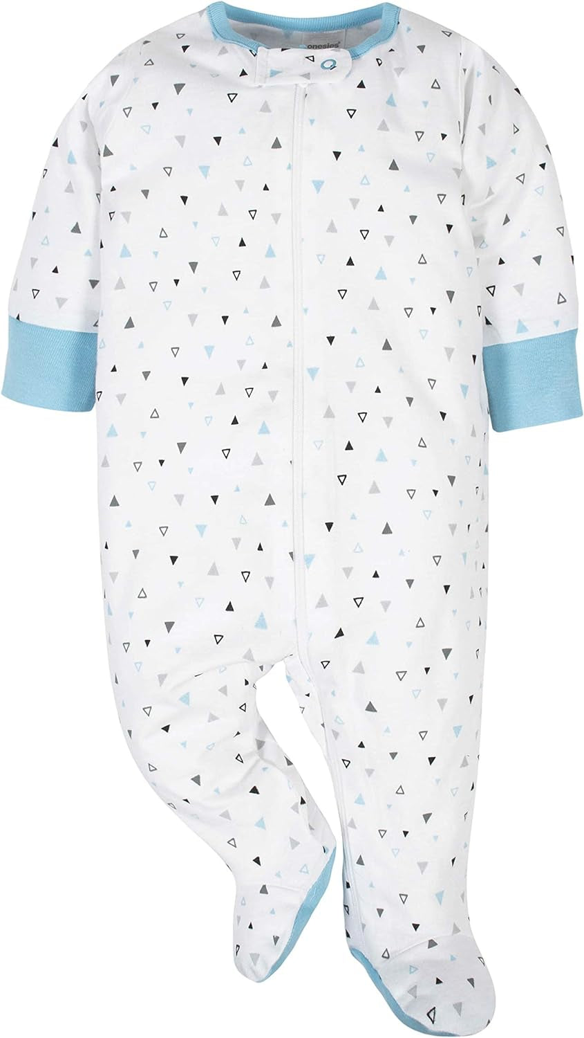 Baby Boys' 4-Pack Sleep 'N Play Footies