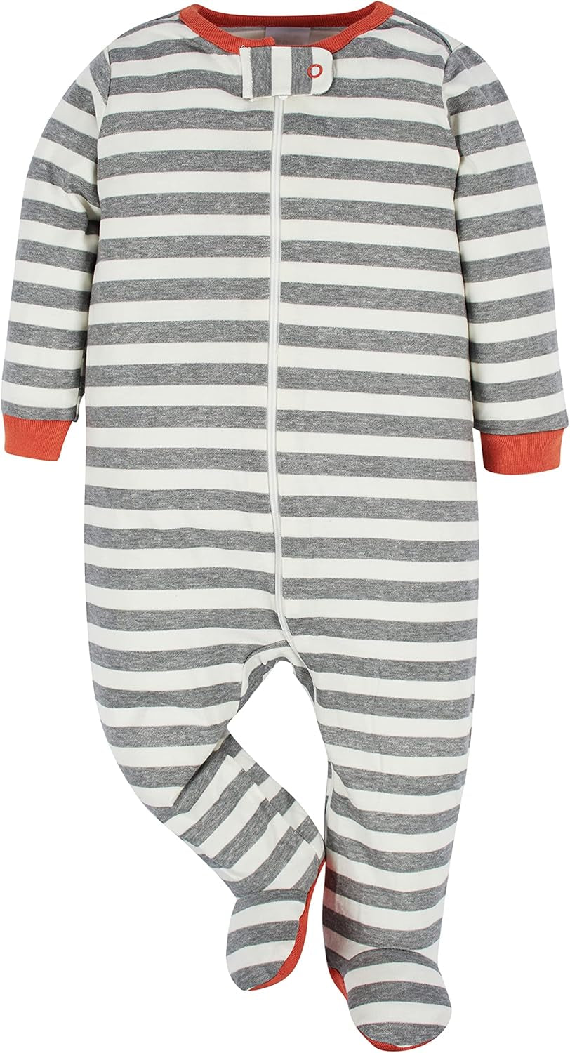 Baby Boys' 4-Pack Sleep 'N Play Footies