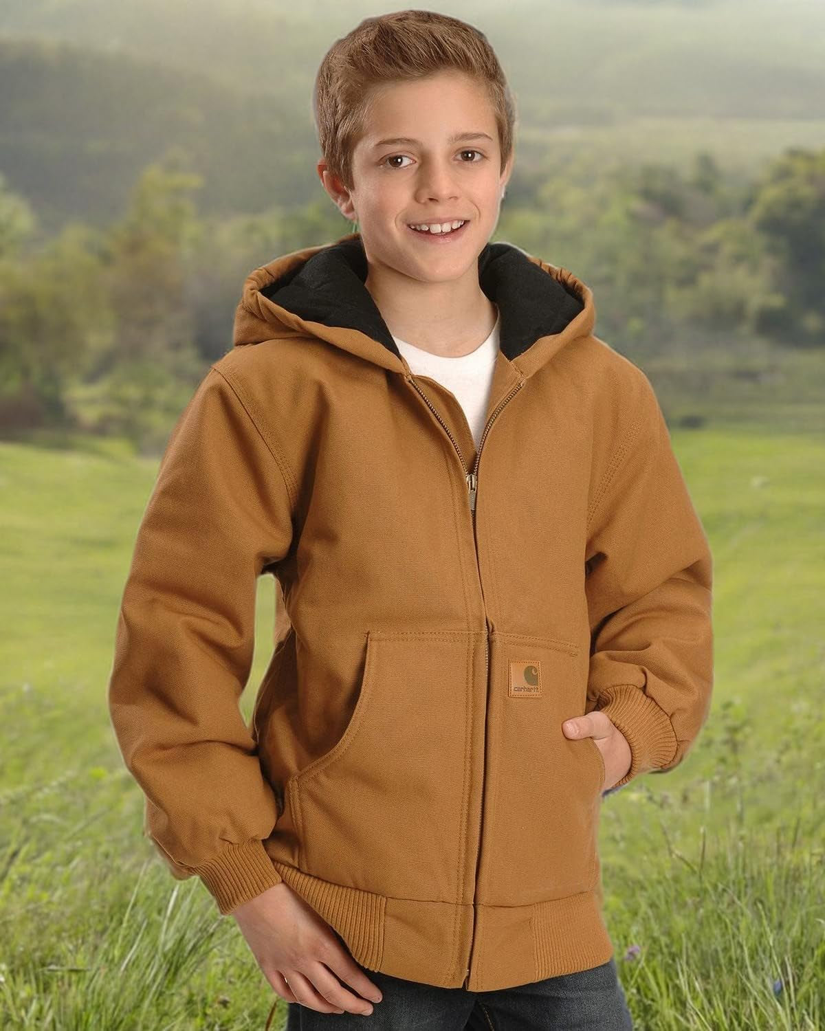 Boys' Active Jac Quilt Lined Jacket Coat